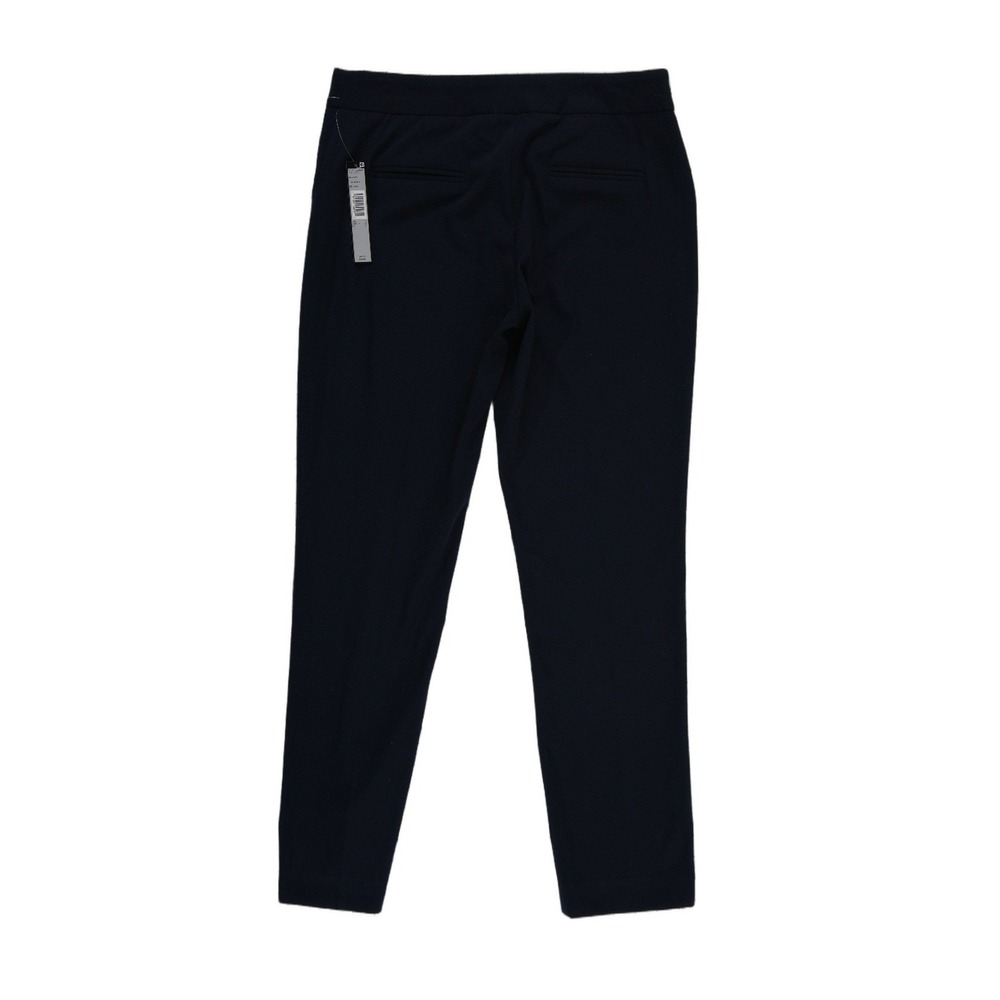 NEW Tahari Dress Pants Women's Size 4 Navy Blue Slim Straight Career Trousers
